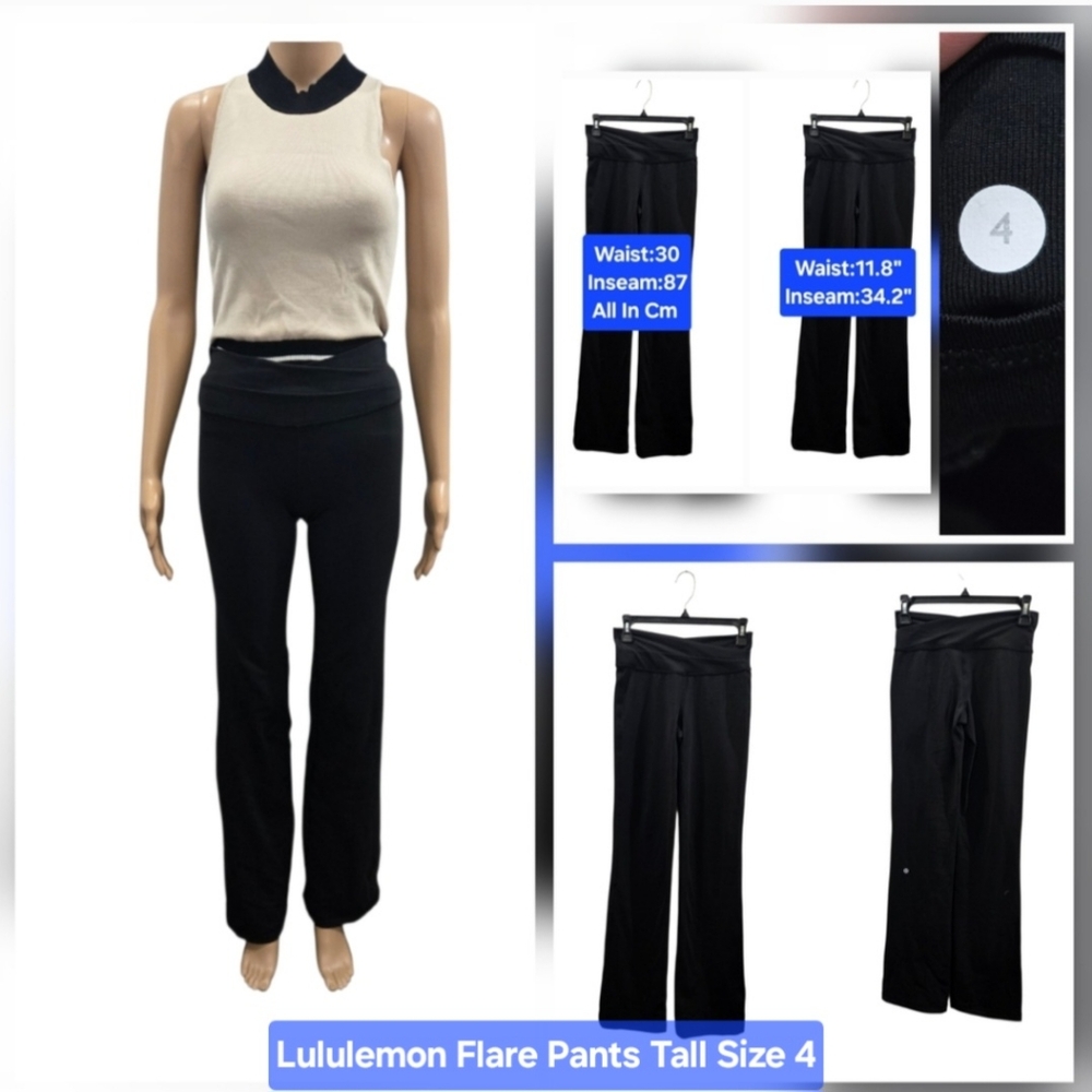Lululemon Black Flare Pants